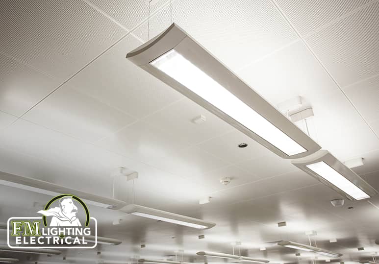 Fluorescent Lighting To Led, How To Change A Fluorescent Light Fixture Led